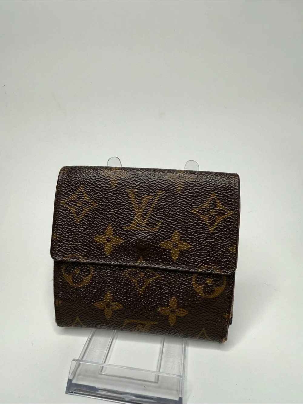 Louis Vuitton Elise Brown Monogram Wallet Tri-Fold | Unisex | Pre-Owned |